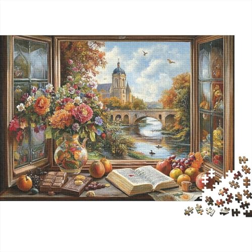Das prächtige Schloss. Puzzlespiele für Mädchen und Jungen. Sehr interessant und schwierig. 1000 Teile (75 x 50 cm). von CKMSMCS