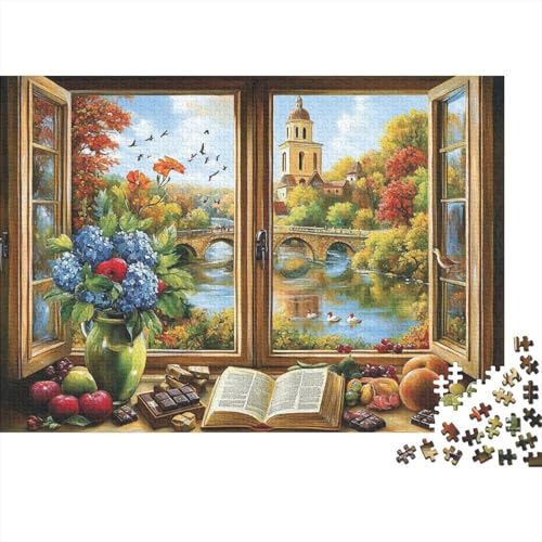 Das prächtige Schloss. Puzzlespiele für Mädchen und Jungen. Sehr interessant und schwierig. 1000 Teile (75 x 50 cm). von CKMSMCS