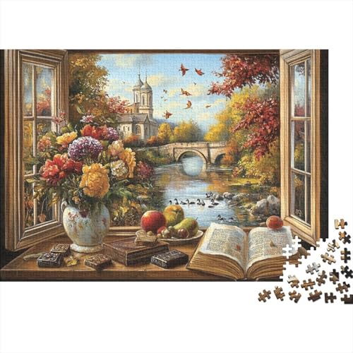 Das prächtige Schloss. Puzzlespiele für Mädchen und Jungen. Sehr interessant und schwierig. 500 Teile (52 x 38 cm). von CKMSMCS