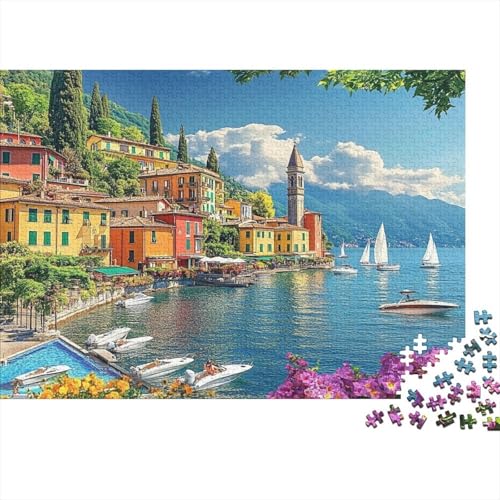 Das prächtige Schloss. Sehr interessantes Lernspiel mit einzigartiger Form und voller Überraschungen. 1000 Teile (75 x 50 cm). von CKMSMCS