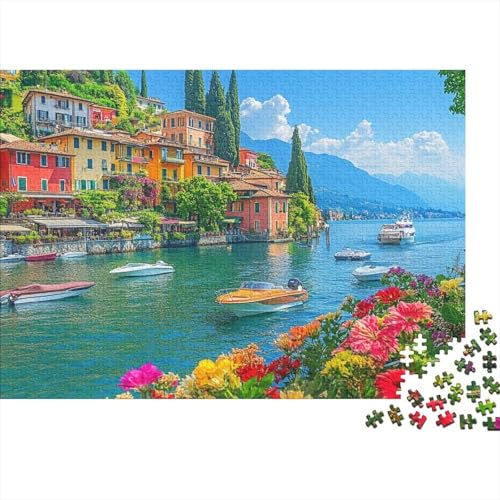 Das prächtige Schloss. Sehr interessantes Puzzlespiel, geeignet für Familienunterhaltung. Anspruchsvoll, 1000 Teile (75 x 50 cm). von CKMSMCS