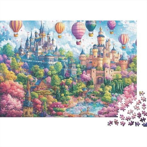 Das prächtige Schloss. Sehr interessantes Puzzlespiel, geeignet für Familienunterhaltung. Anspruchsvoll, 1000 Teile (75 x 50 cm). von CKMSMCS