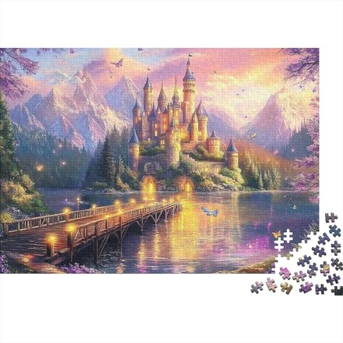 Das prächtige Schloss. Sehr interessantes Puzzlespiel, geeignet für Familienunterhaltung. Anspruchsvoll, 1000 Teile (75 x 50 cm). von CKMSMCS