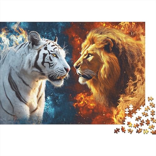 Entzückende Tiere, Lernspiel, Herausforderung, Spielzeug, Geschenke, Puzzles für Erwachsene und Kinder ab 14 Jahren, 1000 Teile (75 x 50 cm) von CKMSMCS