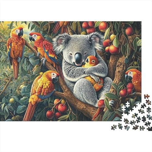 Entzückende Tiere, Lernspiel für Jugendliche und Erwachsene, cool und unterhaltsam, super herausfordernd, 300 Teile (40 x 28 cm) von CKMSMCS