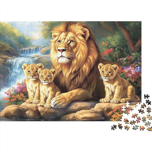 Entzückende Tiere, Lernspiel mit Tieren, geeignet für Familienunterhaltung, sehr interessant und schwierig, 1000 Teile (75 x 50 cm) von CKMSMCS