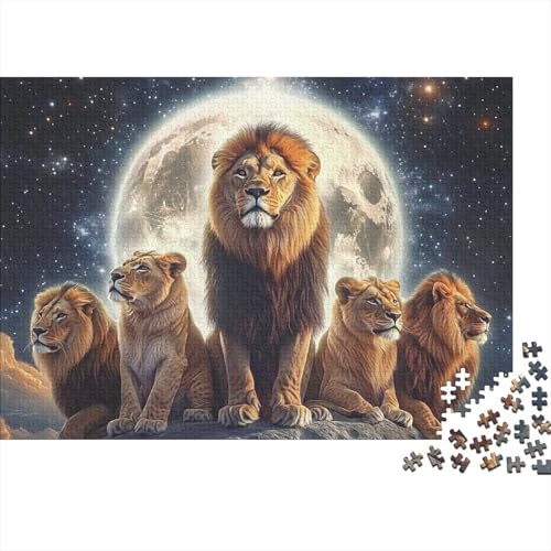 Entzückende Tiere, Lernspiel mit Tieren, geeignet für Kinder ab 10 Jahren und Erwachsene, interessant und herausfordernd, 1000 Teile (75 x 50 cm) von CKMSMCS