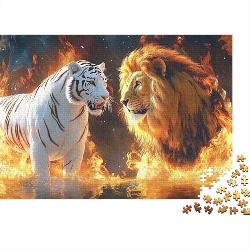 Entzückende Tiere, Lernspiel mit Tieren, geeignet für Kinder ab 10 Jahren und Erwachsene, interessant und herausfordernd, 1000 Teile (75 x 50 cm) von CKMSMCS