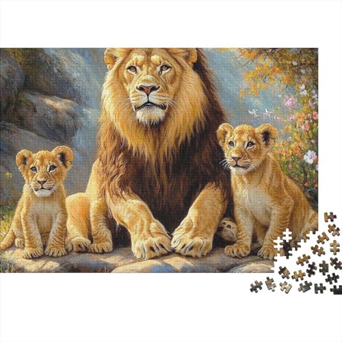 Entzückende Tiere, Lernspiele, anspruchsvolle Puzzlespiele, Geschenkideen für Frauen und Männer, 500 Teile (52 x 38 cm) von CKMSMCS