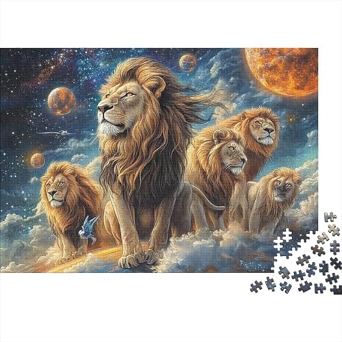 Entzückende Tiere, Tiere, pädagogisches Puzzlespiel, geeignet für Teenager, geeignet für Familienunterhaltung, hoher Schwierigkeitsgrad, 500 Teile (52 x 38 cm) von CKMSMCS