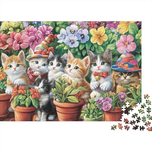 Entzückende Tiere, lustiges Lernspiel, herausforderndes Spielzeug für Männer und Frauen, 1000 Stück (75 x 50 cm) von CKMSMCS