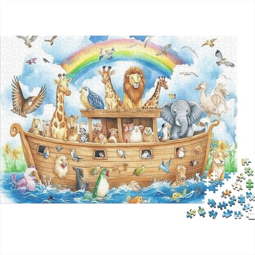 Entzückende Tiere, lustiges Lernspiel, herausforderndes Spielzeug für Männer und Frauen, 1000 Stück (75 x 50 cm) von CKMSMCS