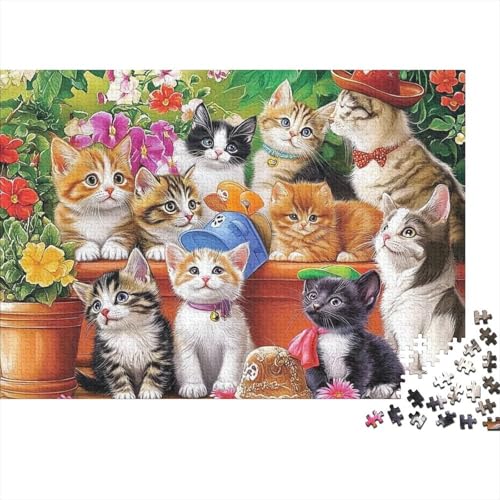 Entzückende Tiere, lustiges Lernspiel, herausforderndes Spielzeug für Männer und Frauen, 1000 Stück (75 x 50 cm) von CKMSMCS