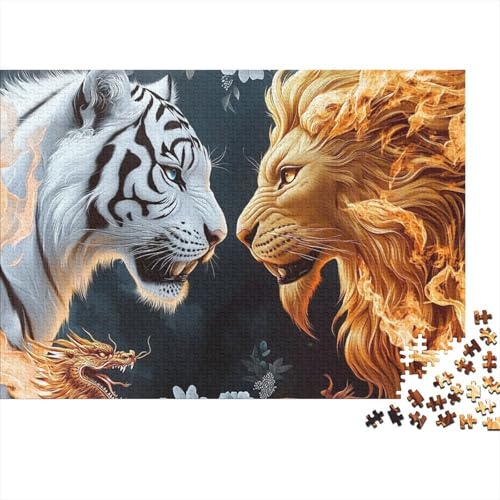 Entzückende Tiere, lustiges Lernspiel, herausforderndes Spielzeug für Männer und Frauen, 1000 Stück (75 x 50 cm) von CKMSMCS