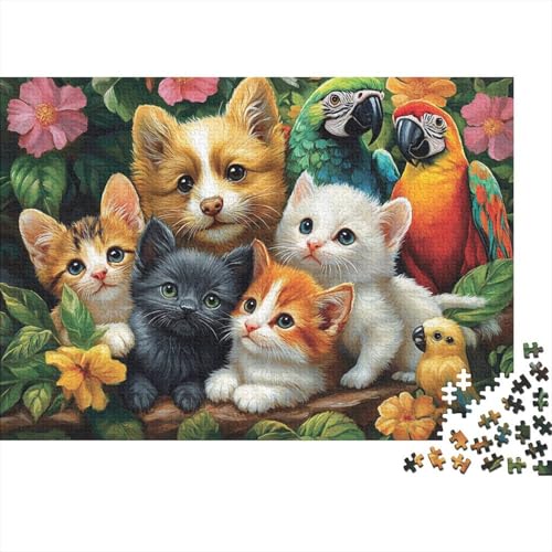 Entzückende Tiere, lustiges Lernspiel, herausforderndes Spielzeug für Männer und Frauen, 1000 Stück (75 x 50 cm) von CKMSMCS