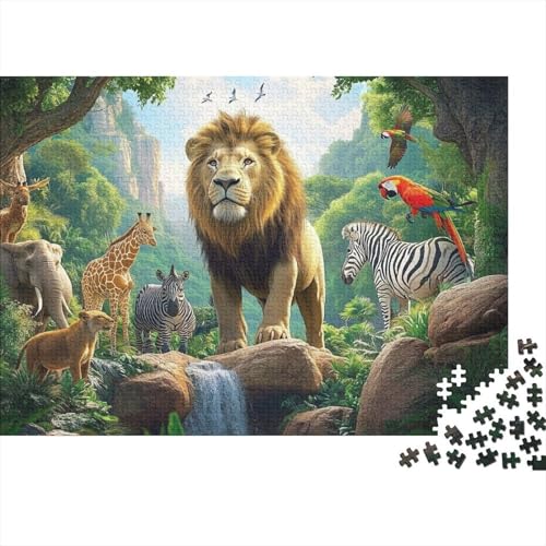Entzückende Tiere, lustiges Lernspiel, herausforderndes Spielzeug für Männer und Frauen, 300 Stück (40 x 28 cm) von CKMSMCS