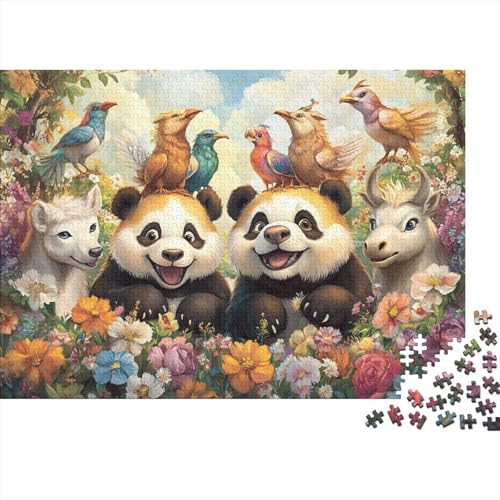 Entzückende Tiere, lustiges Lernspiel, herausforderndes Spielzeug für Männer und Frauen, 500 Stück (52 x 38 cm) von CKMSMCS