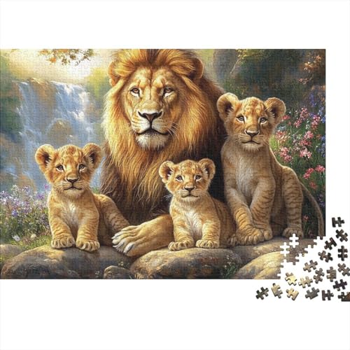 Entzückende Tiere, pädagogisches Puzzlespiel für Erwachsene ab 12 Jahren, geeignet für Familienunterhaltung, 1000 Teile (75 x 50 cm) von CKMSMCS