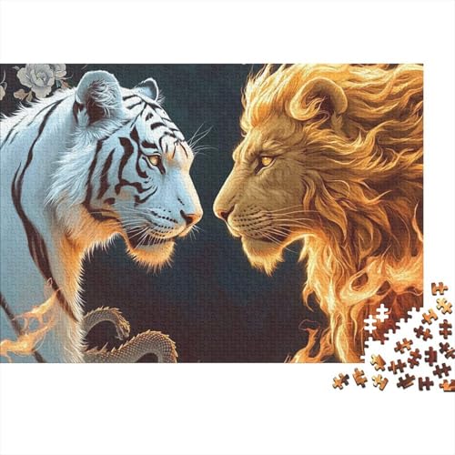 Entzückende Tiere, pädagogisches Puzzlespiel für Erwachsene ab 12 Jahren, geeignet für Familienunterhaltung, 500 Teile (52 x 38 cm) von CKMSMCS