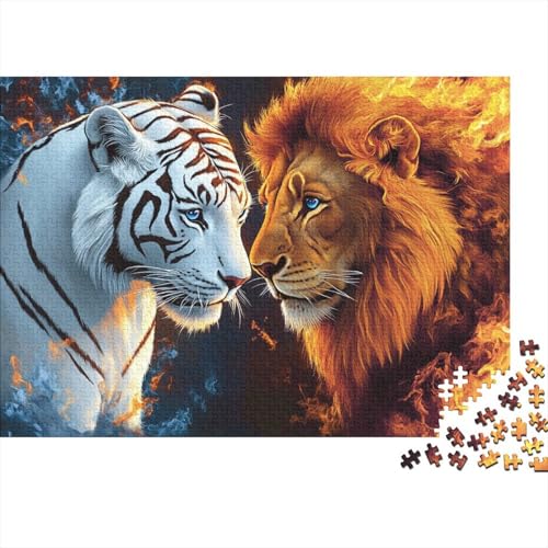 Entzückende Tiere. Extrem schwieriges, sehr schwer zu vervollständigendes Puzzle. Geeignet für Erwachsene. 500 Teile (52 x 38 cm). von CKMSMCS