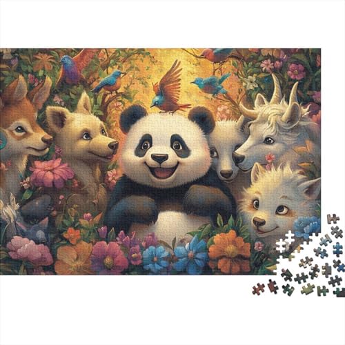 Entzückende Tiere. Lernspiele für Erwachsene und Kinder Freunde und Familie. 1000 Teile (75 x 50 cm). von CKMSMCS