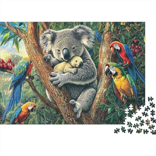 Entzückende Tiere. Lernspiele für Erwachsene und Kinder Freunde und Familie. 300 Teile (40 x 28 cm). von CKMSMCS