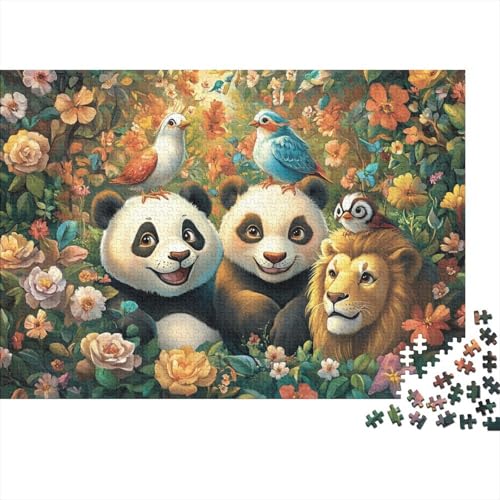 Entzückende Tiere. Lernspiele für Erwachsene und Kinder Freunde und Familie. 300 Teile (40 x 28 cm). von CKMSMCS