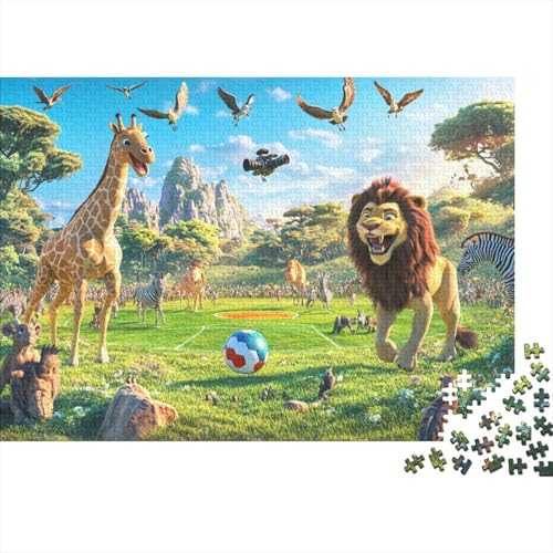 Entzückende Tiere. Lernspiele für Erwachsene und Kinder Freunde und Familie. 500 Teile (52 x 38 cm). von CKMSMCS