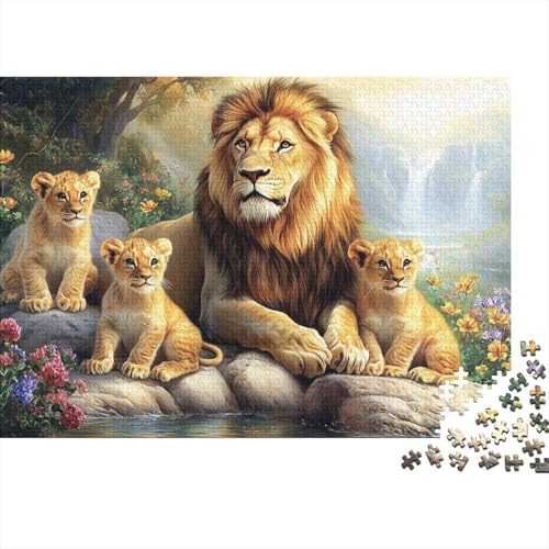 Entzückende Tiere. Lernspiele für Erwachsene und Kinder Freunde und Familie. 500 Teile (52 x 38 cm). von CKMSMCS