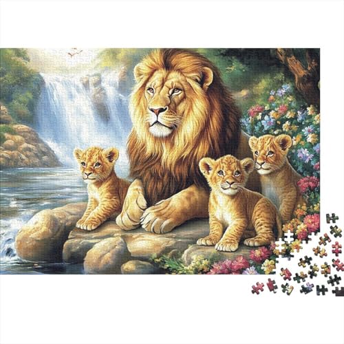 Entzückende Tiere. Lernspiele für Erwachsene und Kinder Freunde und Familie. 500 Teile (52 x 38 cm). von CKMSMCS
