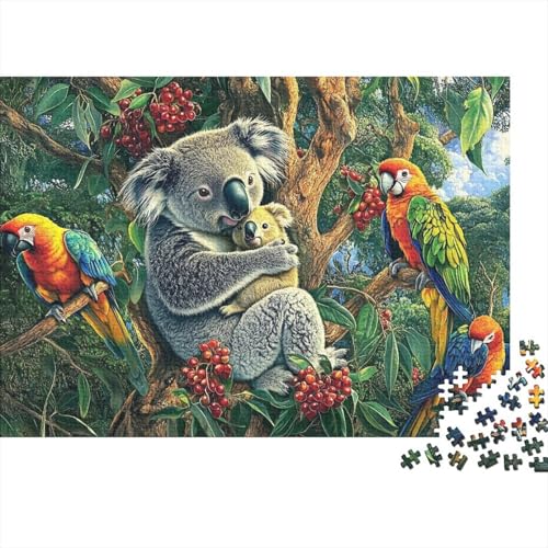 Entzückende Tiere. Lernspiele für Erwachsene und Kinder Freunde und Familie. 500 Teile (52 x 38 cm). von CKMSMCS