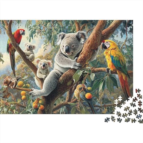 Entzückende Tiere. Lernspiele für Erwachsene und Kinder Freunde und Familie. 500 Teile (52 x 38 cm). von CKMSMCS