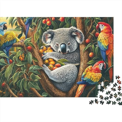 Entzückende Tiere. Lernspiele für Tiere. Geeignet für Kinder ab 14 Jahren. Familienunterhaltung. Herausforderungen mit hohem Schwierigkeitsgrad. 1000 Teile (75 x 50 cm). von CKMSMCS