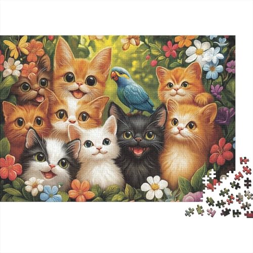 Entzückende Tiere. Lustiges Lernspiel für die ganze Familie. Hoher Schwierigkeitsgrad, Aber Nicht langweilig. 500 Teile (52 x 38 cm) von CKMSMCS