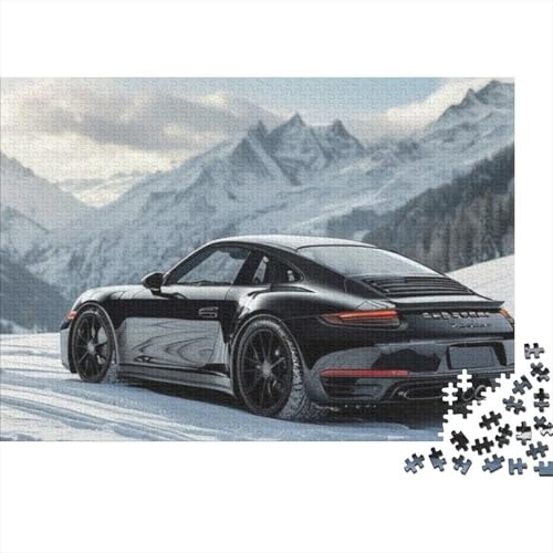 Fahrzeug-Sportwagen, einzigartige Puzzles für Erwachsene, farbenfroh, unterhaltsam, herausfordernd, knifflig, Puzzle für Erwachsene, 300 Teile (40 x 28 cm) von CKMSMCS