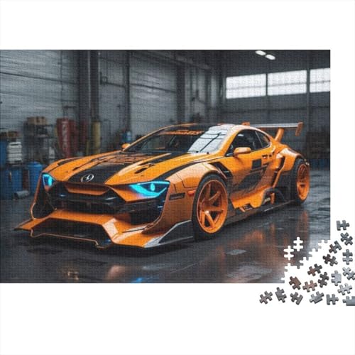 Fahrzeug-Sportwagen, geeignet für Familienunterhaltung, süß und lustig, hoher Schwierigkeitsgrad, 500 Stück (52 x 38 cm) von CKMSMCS