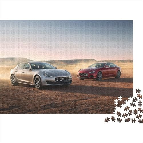 Fahrzeug-Sportwagen, großes Puzzle, geeignet für Erwachsene, Kinder und Jugendliche mit hohem Schwierigkeitsgrad, 300 Teile (40 x 28 cm) von CKMSMCS