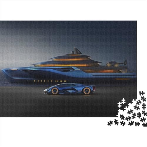 Fahrzeug-Sportwagen-Puzzle für Erwachsene, Puzzle für Erwachsene, Familienspiele und Geburtstagsgeschenk, Puzzle, 300 Teile (40 x 28 cm) von CKMSMCS