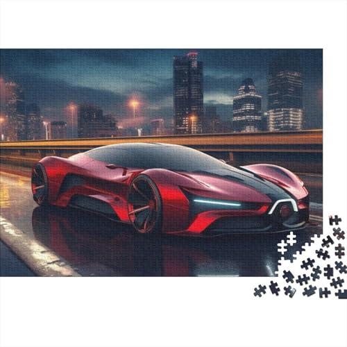 Fahrzeug-Sportwagen-Puzzle für Erwachsene, unglaublich schwieriges und anspruchsvolles Puzzle für Erwachsene, 1000 Teile (75 x 50 cm) von CKMSMCS