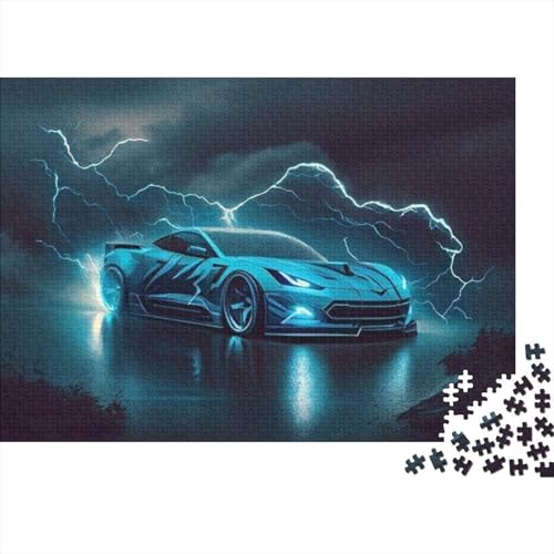 Fahrzeug-Sportwagen-Puzzle für Erwachsene, unglaublich schwieriges und anspruchsvolles Puzzle für Erwachsene, 500 Teile (52 x 38 cm) von CKMSMCS