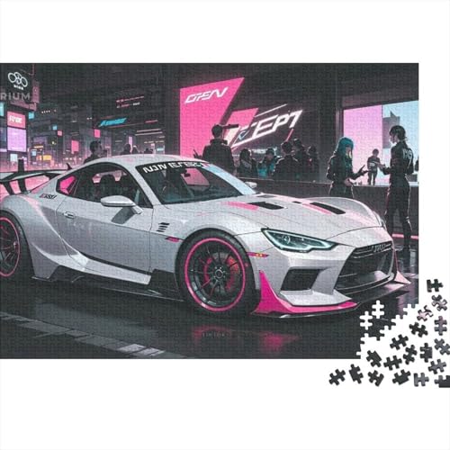 Fahrzeug-Sportwagen-Puzzles, Puzzles für Erwachsene, Heimdekoration, Familienherausforderungen, 500 Teile (52 x 38 cm) von CKMSMCS