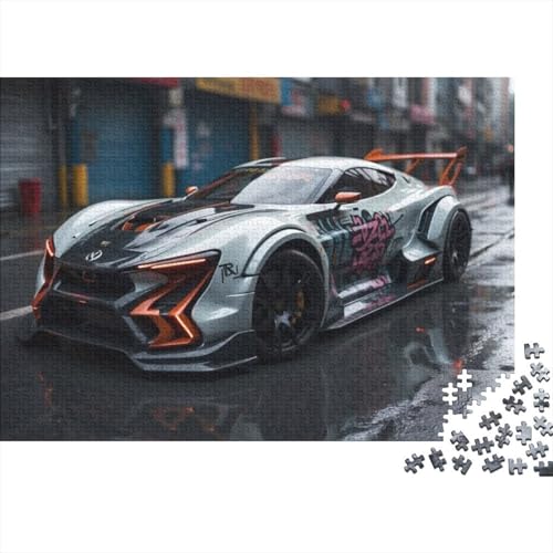 Fahrzeug-Sportwagen-Puzzles, Puzzles für Erwachsene, extrem schwierig, gut für Familienspaß, gut als Geschenk, 500 Teile (52 x 38 cm) von CKMSMCS