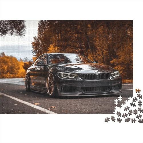 Fahrzeug-Sportwagen-Puzzles, geeignet für Jugendliche und Erwachsene, höherer Schwierigkeitsgrad, geeignet für schöne dekorative Puzzles, 300 Teile (40 x 28 cm) von CKMSMCS