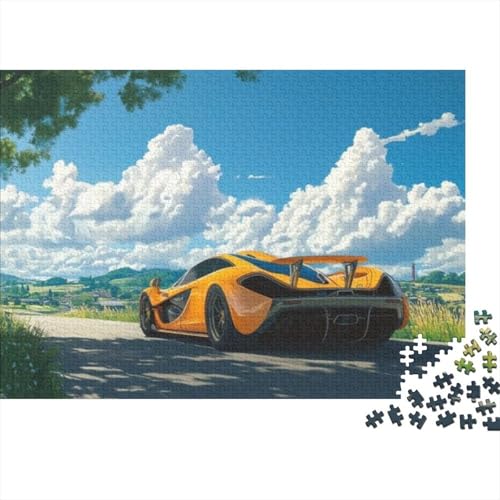 Fahrzeug-Sportwagen-Puzzles für Erwachsene, Puzzles für Jugendliche, Puzzleteile, Lernspiele, einzigartiges Geschenk zum Geburtstag und zu Weihnachten, 300 Teile (40 x 28 cm) von CKMSMCS