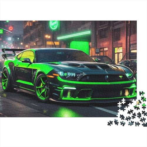 Fahrzeug-Sportwagen-Puzzles für Erwachsene, Puzzles für Unmögliches, Puzzle für Erwachsene, Lernspiele, 1000 Teile (75 x 50 cm) von CKMSMCS