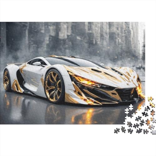 Fahrzeug-Sportwagen-Puzzles für Erwachsene, Puzzles für Unmögliches, Puzzle für Erwachsene, Lernspiele, 500 Teile (52 x 38 cm) von CKMSMCS