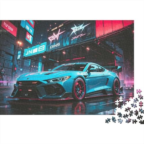Fahrzeug-Sportwagen. EIN Puzzlespiel, geeignet für Erwachsene und Kinder ab 10 Jahren. Sehr anspruchsvoll, 1000 Teile (75 x 50 cm). von CKMSMCS