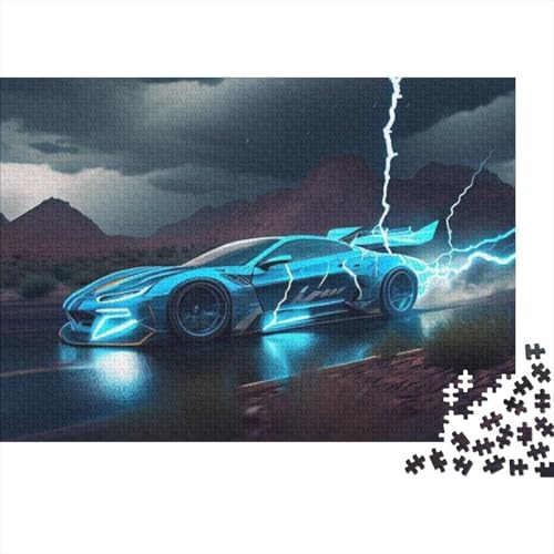 Fahrzeug-Sportwagen. EIN Puzzlespiel, geeignet für Erwachsene und Kinder ab 10 Jahren. Sehr anspruchsvoll, 300 Teile (40 x 28 cm). von CKMSMCS