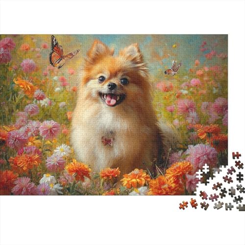 Hund, entzückende Hunde-Puzzlespiele, geeignet für Mädchen und Jungen, sehr interessant und schwierig, 1000 Teile (75 x 50 cm) von CKMSMCS