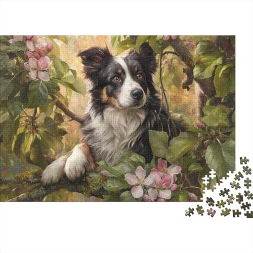 Hund, entzückende Hunde-Puzzlespiele, geeignet für Mädchen und Jungen, sehr interessant und schwierig, 300 Teile (40 x 28 cm) von CKMSMCS